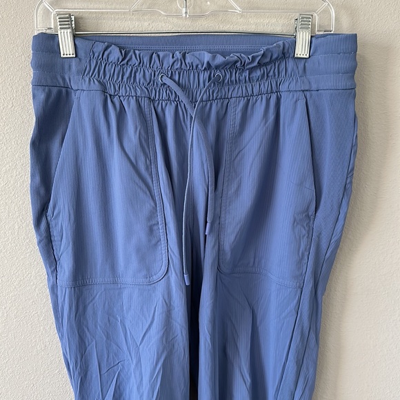Lululemon Beyond The Studio Joggers High Waisted Bunched Periwinkle/Blue Size 8 - Picture 3 of 16